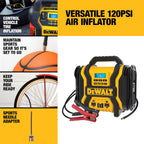 DEWALT DXAEPS14 Arrancador de salto de pico de 2000 amperios con inflador