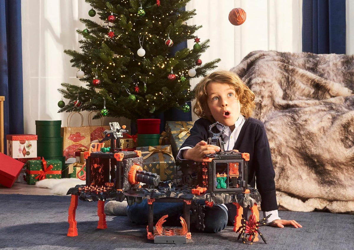 Schleich Eldrador 42810 - Juego de 83 piezas de Lava Fortress para niños a