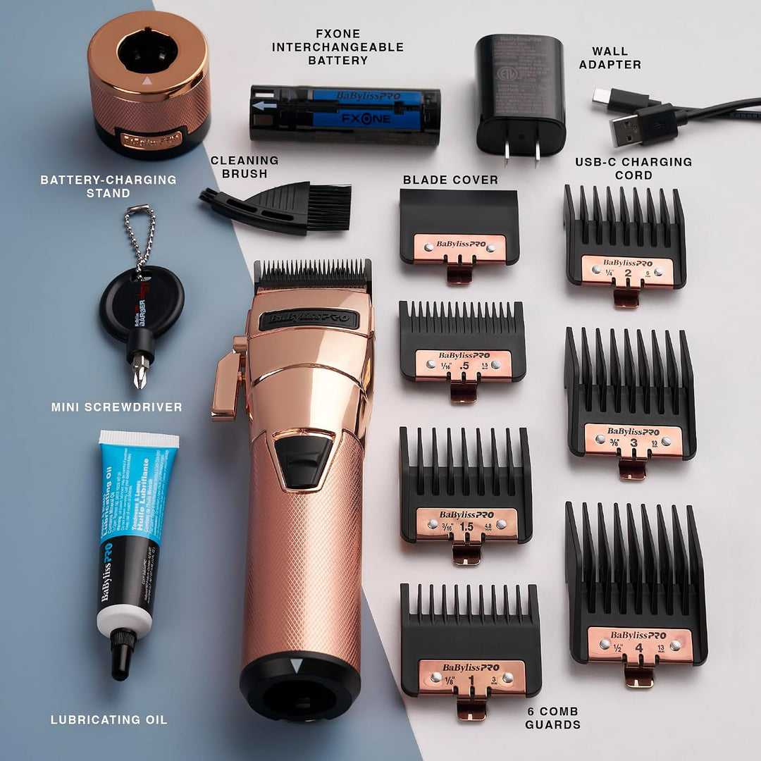 BaBylissPRO FXONE Cortapelos inalámbrico profesional - Recortador d...