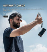 Dexnor Cargador portátil 3 en 1, banco de energía de 15,000 mAh 65...