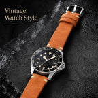 Correa de reloj de cuero para hombres y mujeres, correa de reloj de cuero de liberación rápida con correa de cuero de reloj de hebilla de plata, 0.709 in/0.787 in/0.866 in correa de reloj
