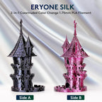 ERYONE Seda de Doble Color PLA - Filamento para Impresora 3D 1.75mm...