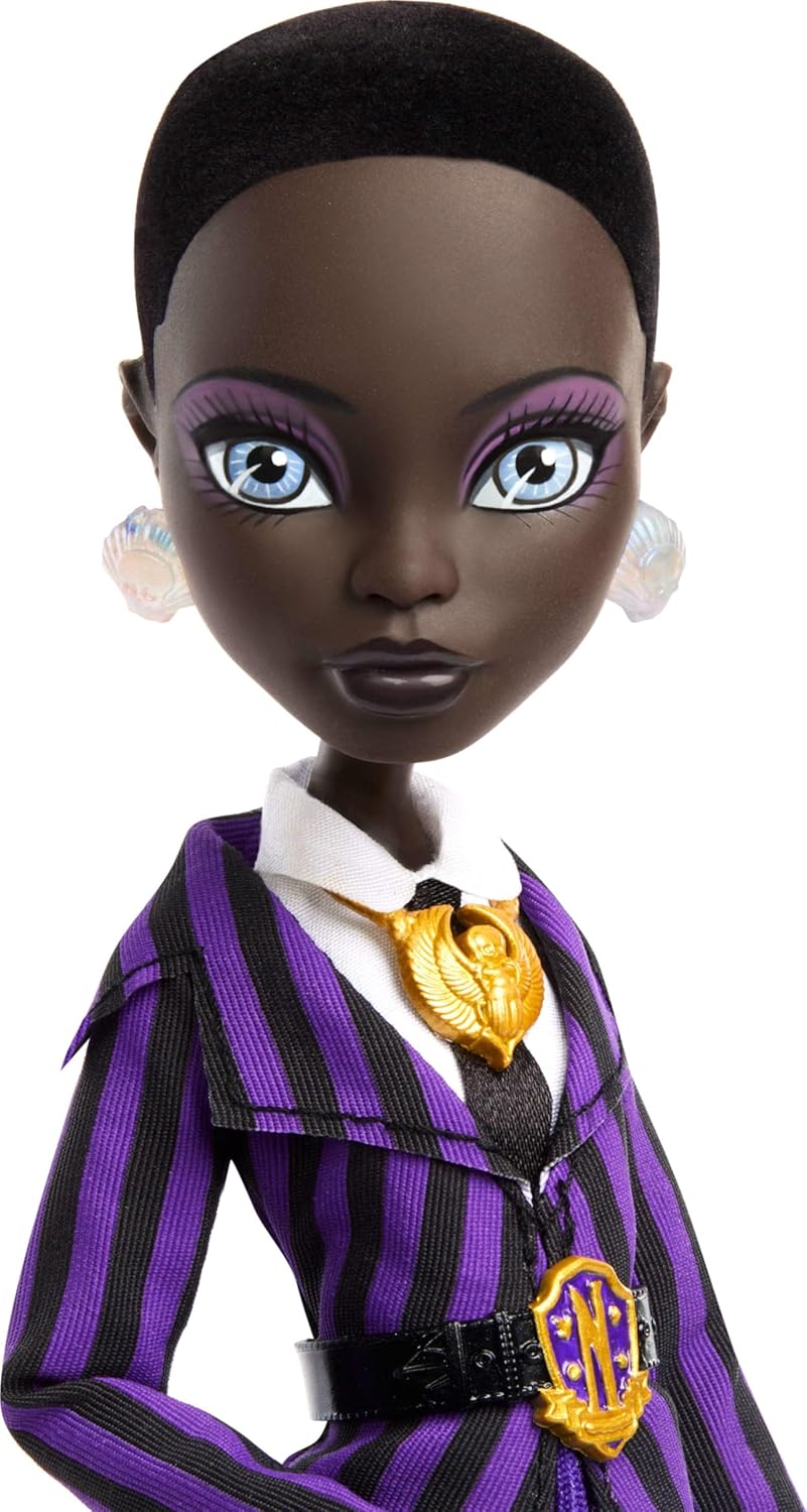 Muñeca y accesorios de Monster High x Wednesday, colección Bianca B...