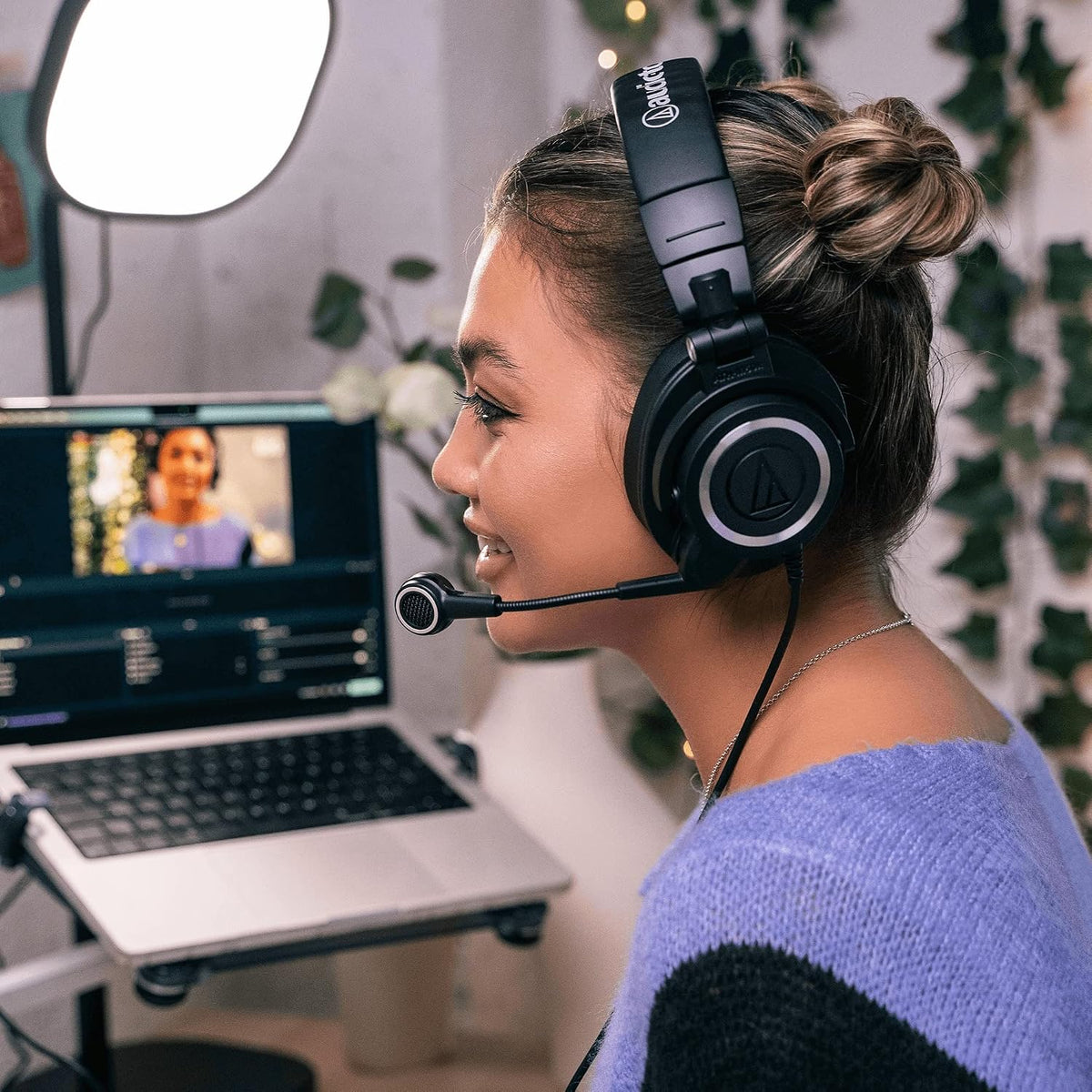 Audio-Technica ATH-M50xSTS XLR StreamSet Auriculares para Streaming