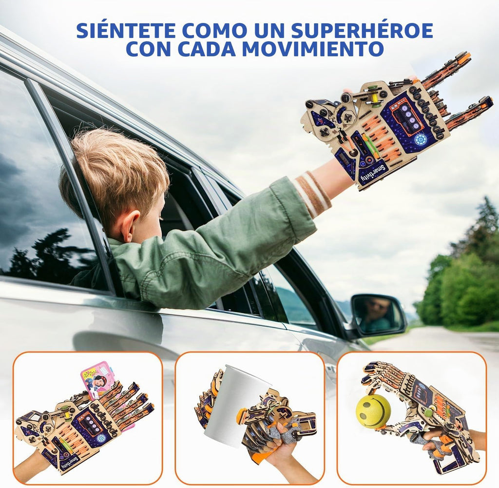 Smartivity Juguete mecánico robótico STEM de mano para niños de 8 a 14 años