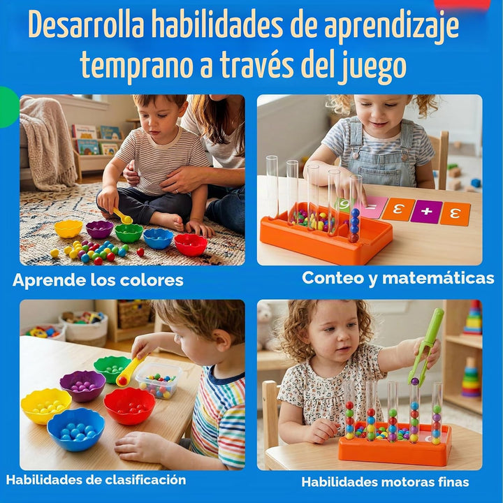 Juguetes de conteo y clasificación de color,Juegos de matemáticas |...