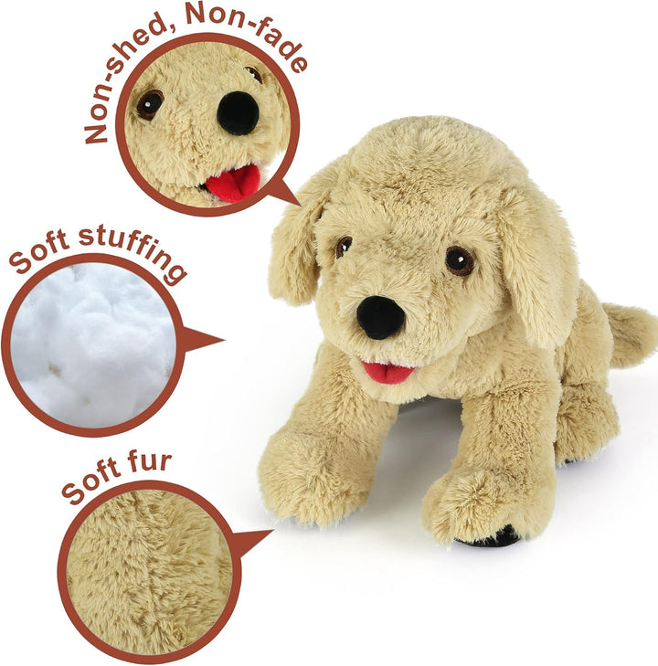 LotFancy Animales de peluche de perros, 12 pulgadas, tiernos animal...