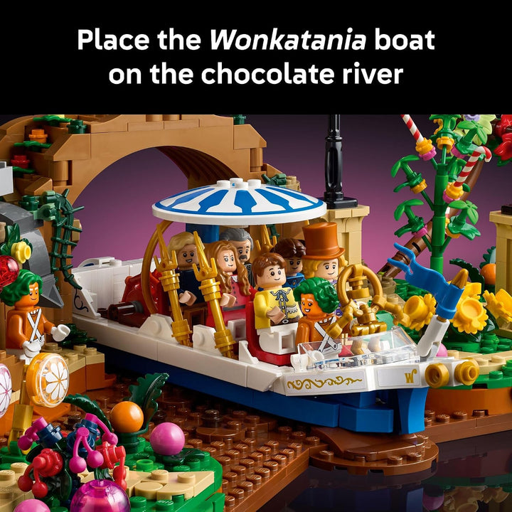 LEGO Ideas - Willy Wonka y la fábrica de chocolate (2025 piezas, 21...
