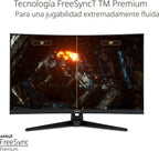 ASUS TUF Gaming - Monitor curvo HDR de 32 pulgadas 1440P (VG32VQ1B)...