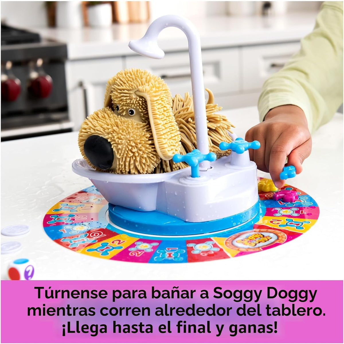 Spin Master Games Soggy Doggy - Juego interactivo para niños de perro