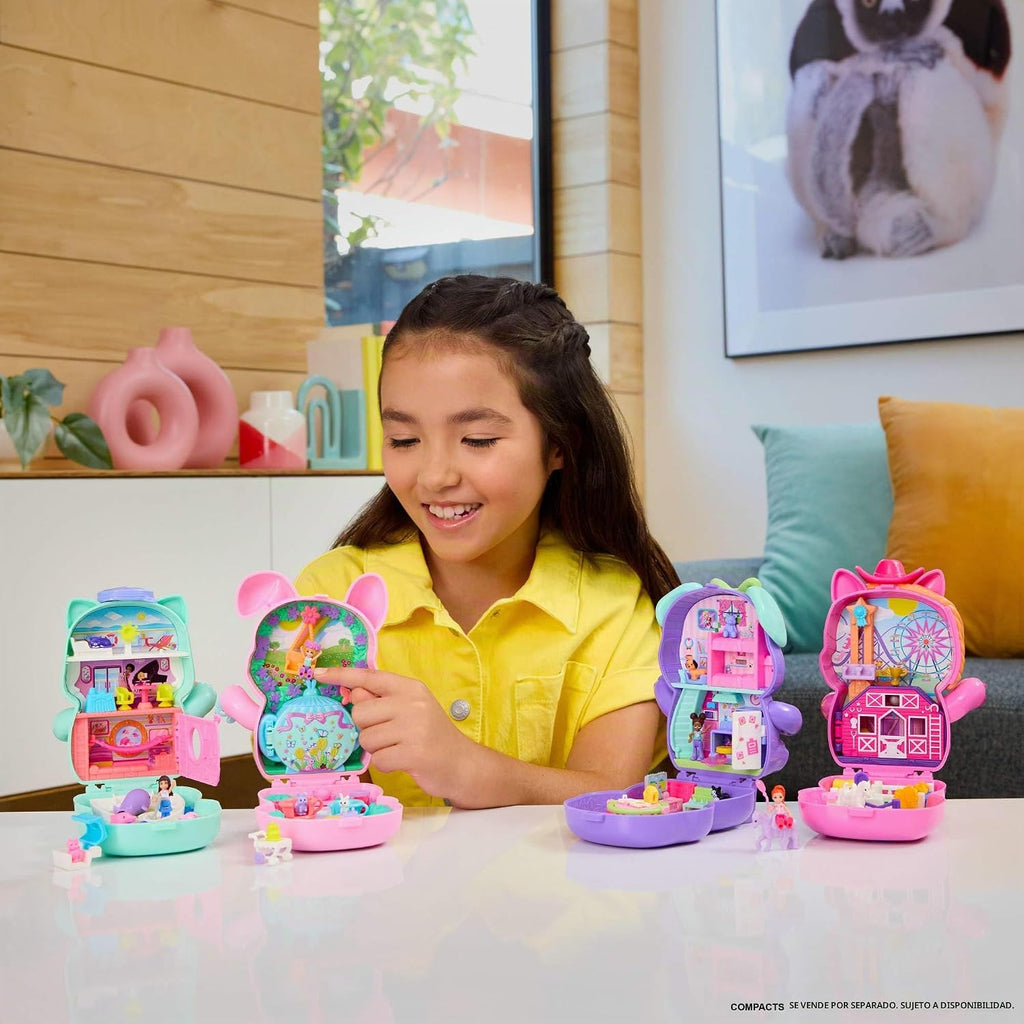Polly Pocket Dolls & Playset, Pony Rodeo Compact