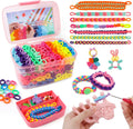 DPAPDI Kit de fabricación de pulseras para niños, manualidades para niñas de 6 a 12 años