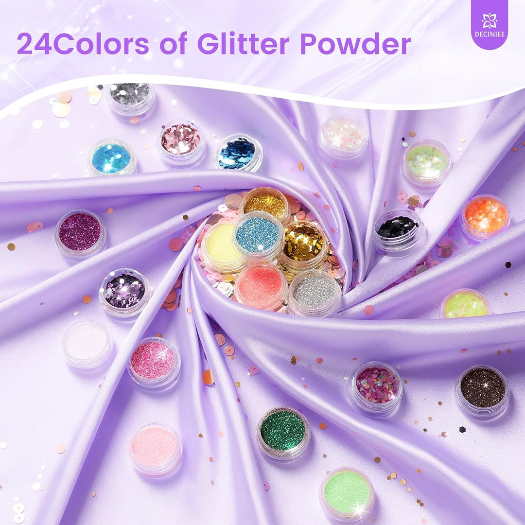 Kit de uñas para principiantes con todo: juego profesional de uñas...