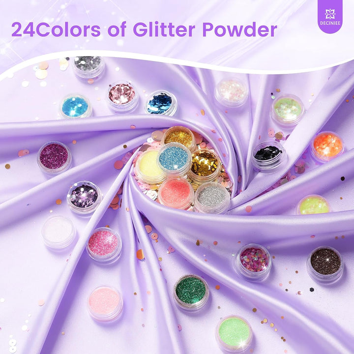 Kit de uñas para principiantes con todo: juego profesional de uñas...