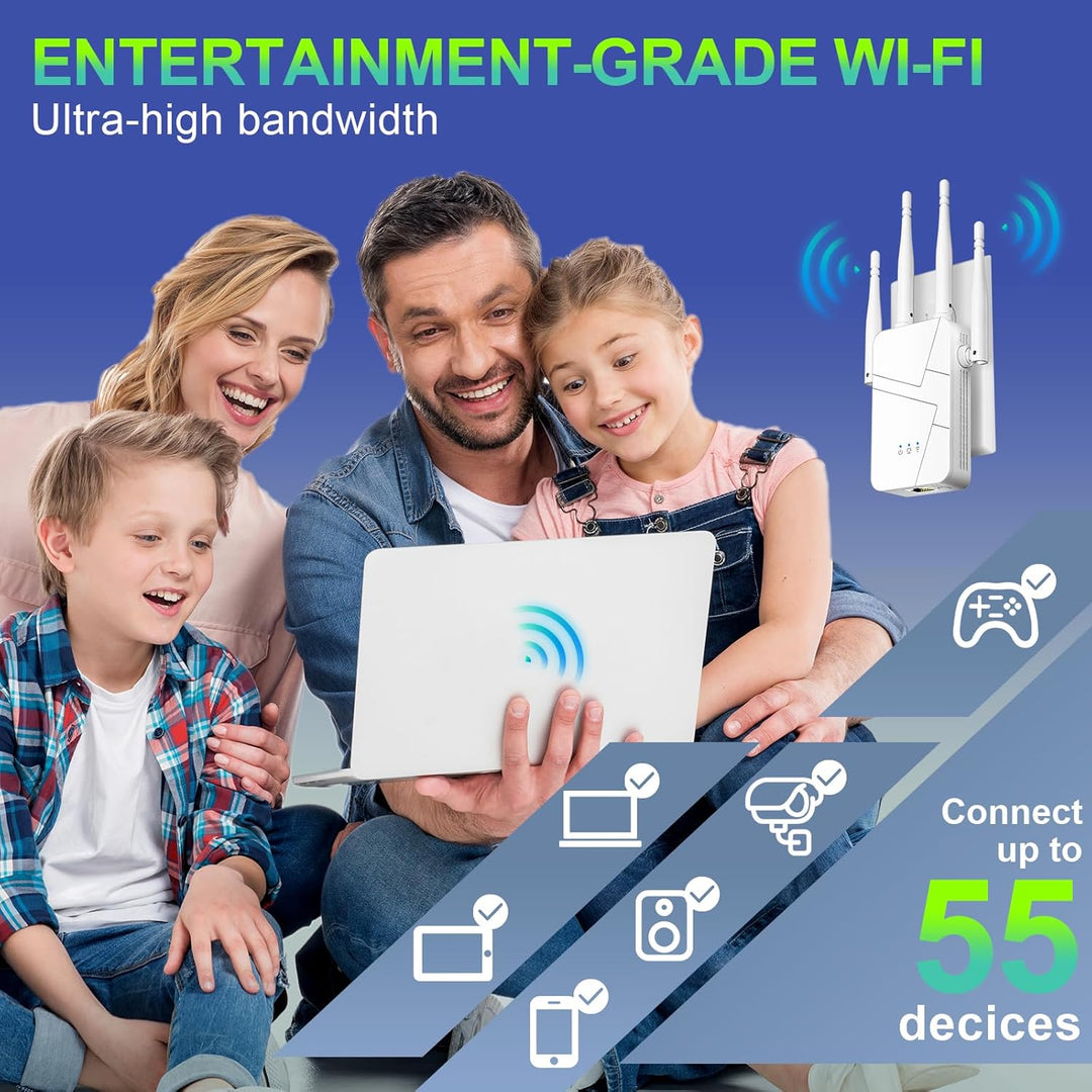 Extensor de refuerzo WiFi extensor de enrutador