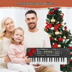 Piano para niños, teclado electrónico de 37 teclas, piano de música, juguetes educativos, instrumento musical, regalo para niños y niñas