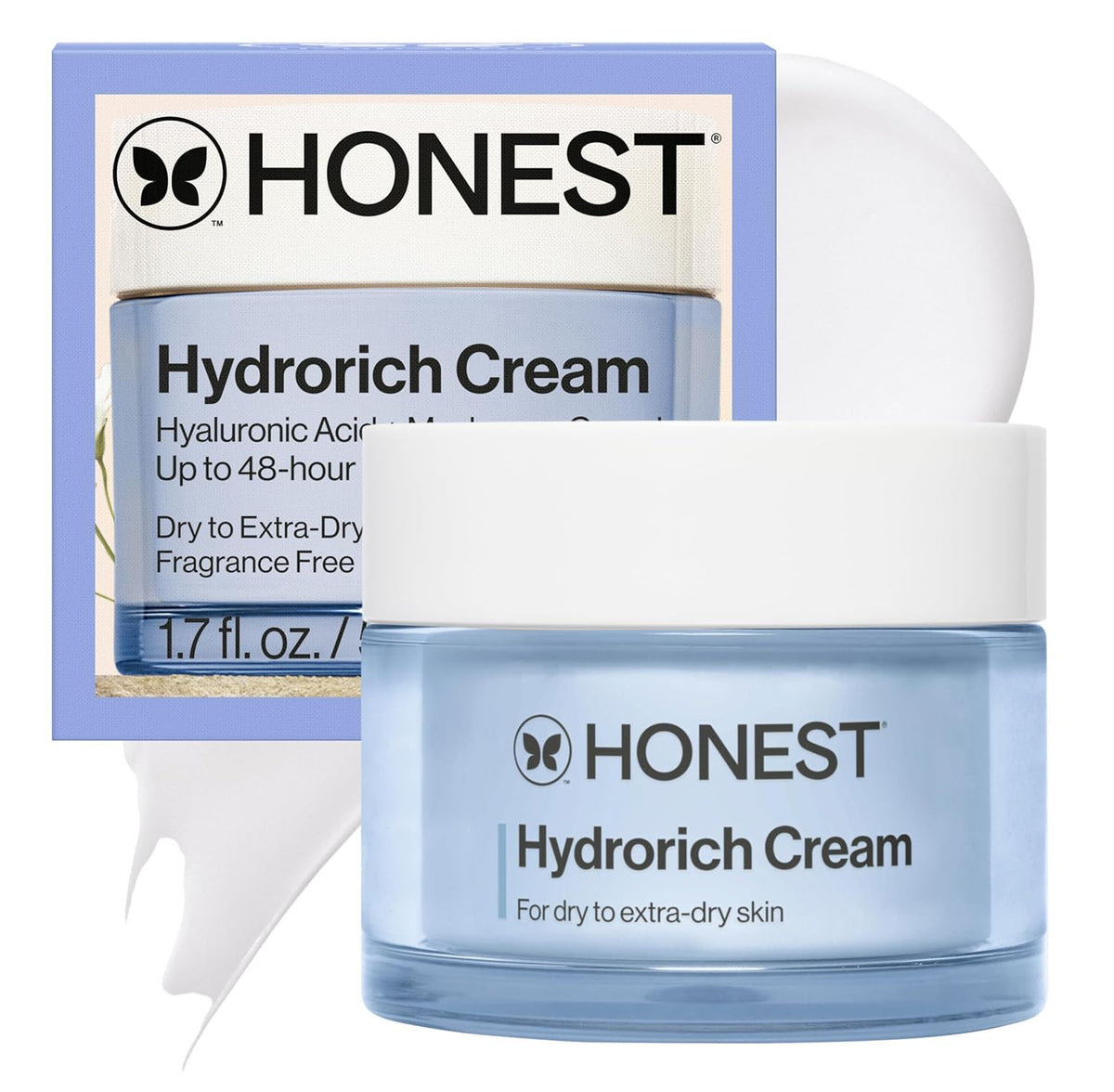 Honest Beauty Crema Hydrorich con ácido hialurónico + complejo de h...