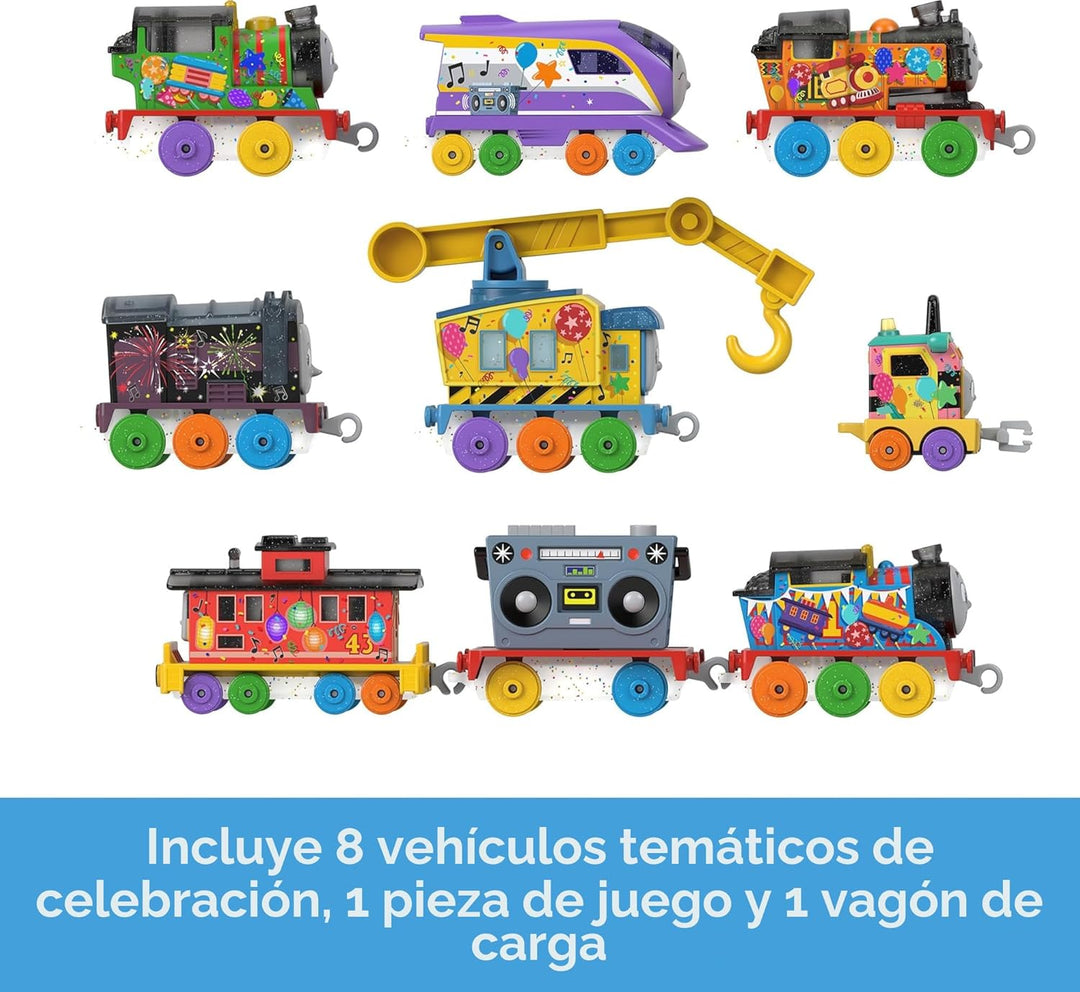 Thomas &amp; Friends Juego de regalo de trenes de juguete Thomas...