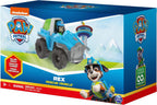 Paw Patrol, Vehículo de Rescate de Dinosaurios de Rex con Figura de Acción Coleccionable, Juguetes para Niños a partir de 3 Años