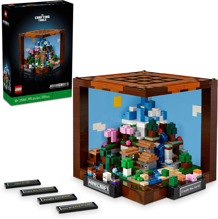 LEGO Minecraft The Crafting Table juego de construcción de