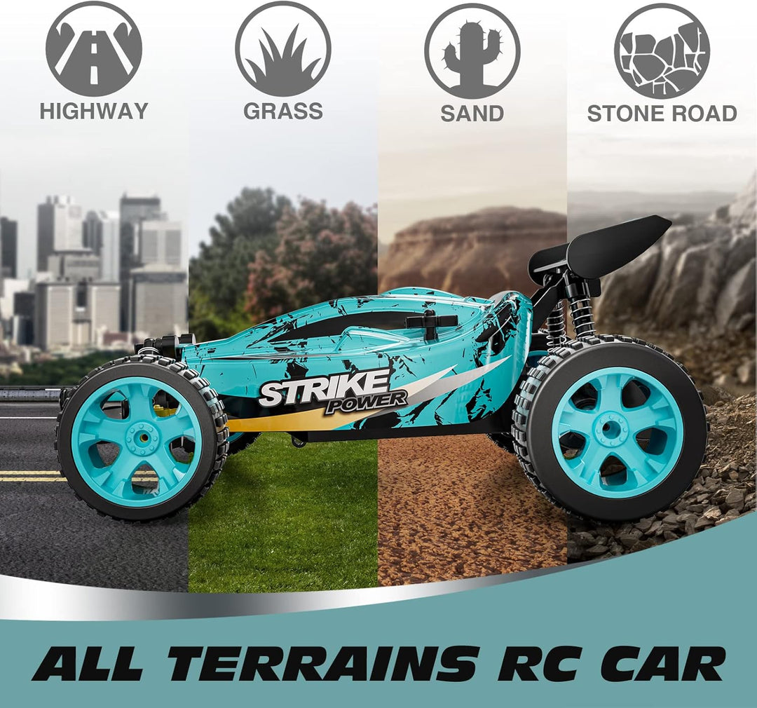 Tecnock coches RC para niños, coche de control remoto para niños, 1...