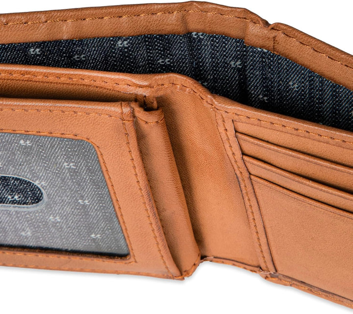 Levi's Cartera delgada para hombre con capacidad extra y bloque...