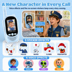 Walkie Talkies de video para niños, paquete de 2 juguetes recargables para cámara y pantalla, chat de campamento de largo alcance para interiores y exteriores, radios bidireccionales, regalos de