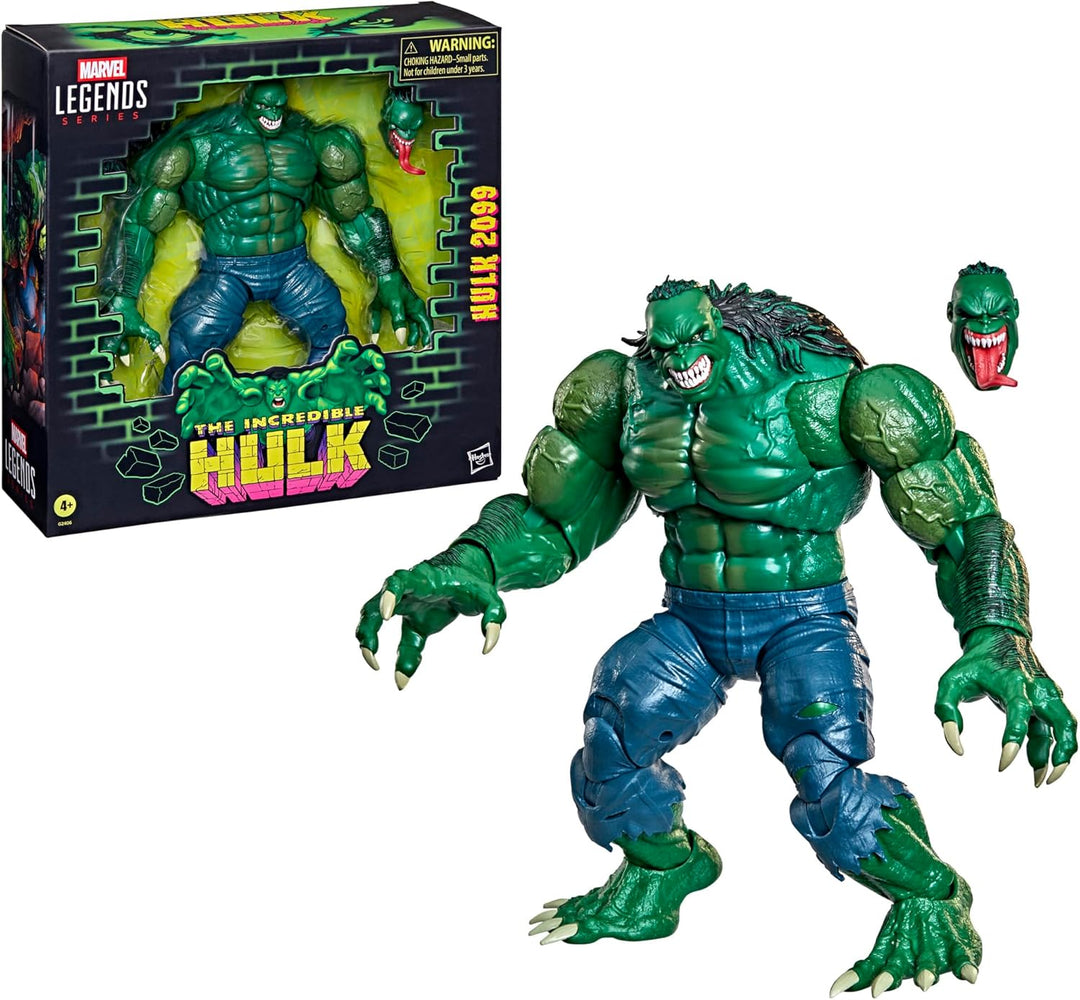 Marvel Legends Series Hulk 2099, Hulk 2099 Comics - Juego de figura...