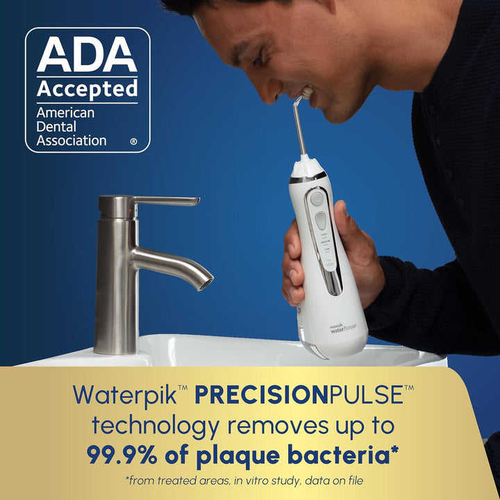 Waterpik Irrigador dental avanzado 2.0 inalámbrico para dientes, en...