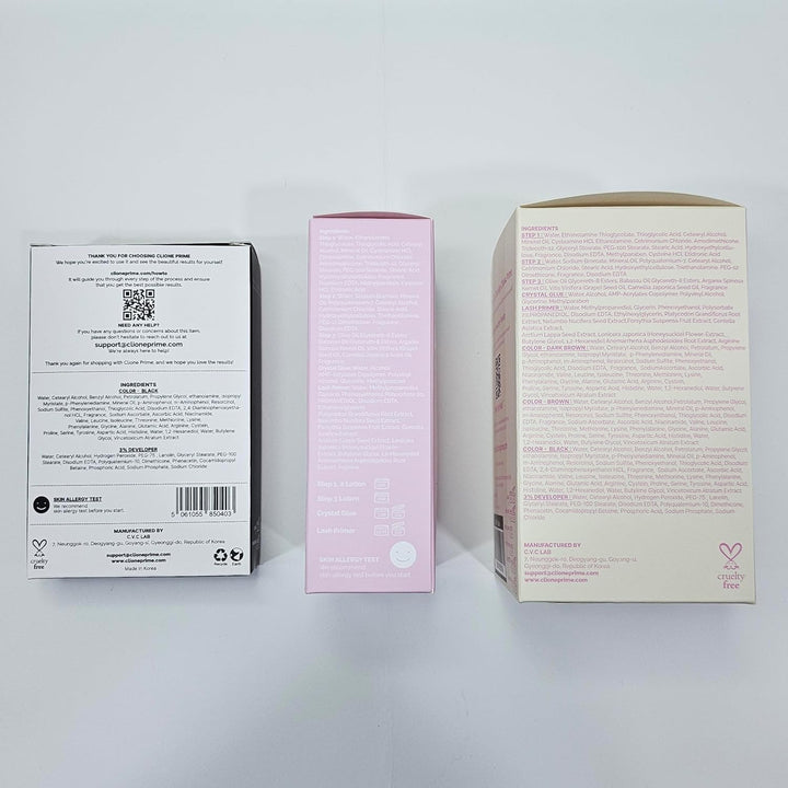 Korean At Home - Kit de levantamiento de pestañas y color \u2013 Co...
