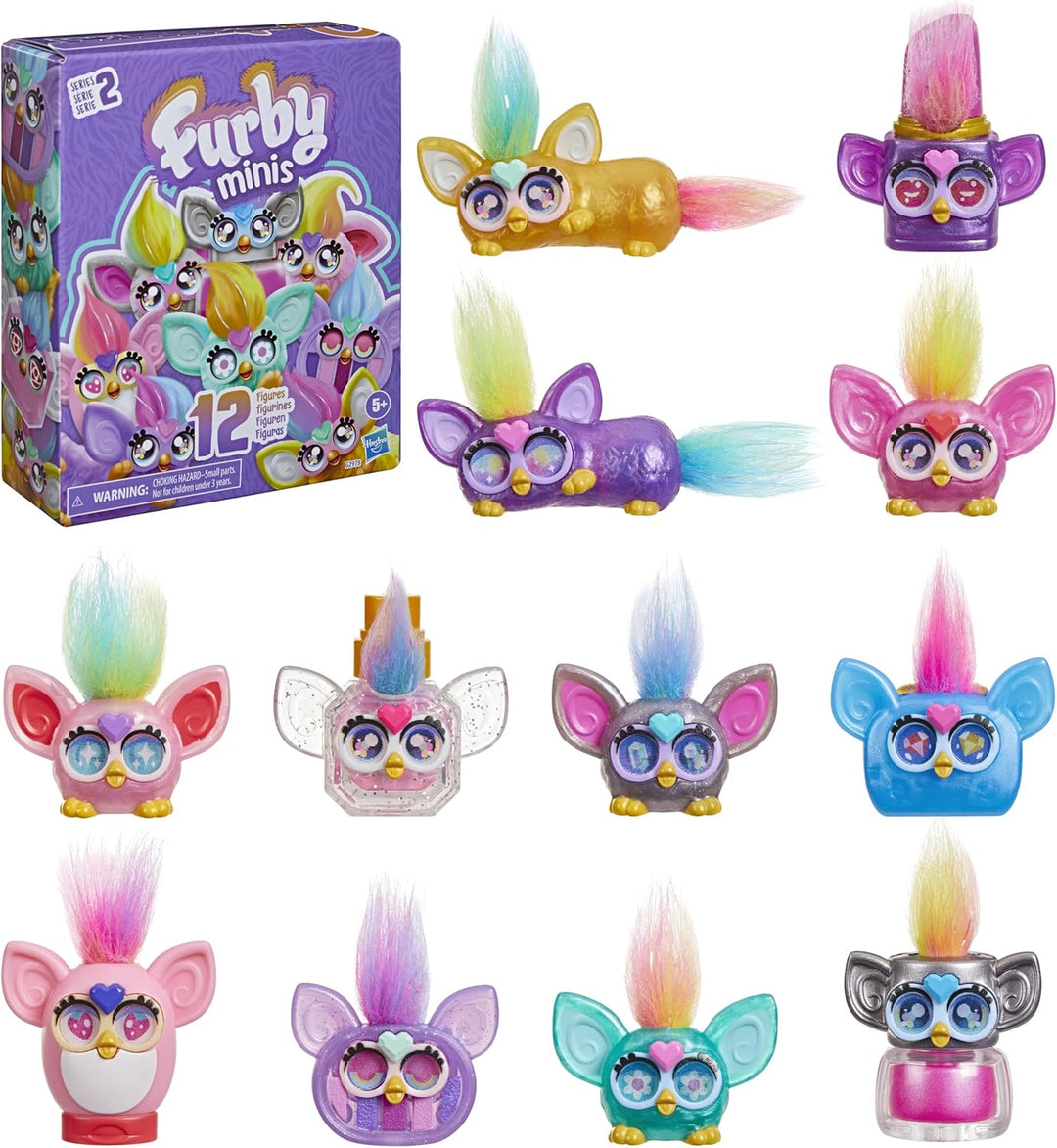 Furby Minis Fashion Theme - Paquete múltiple de 12 figuras