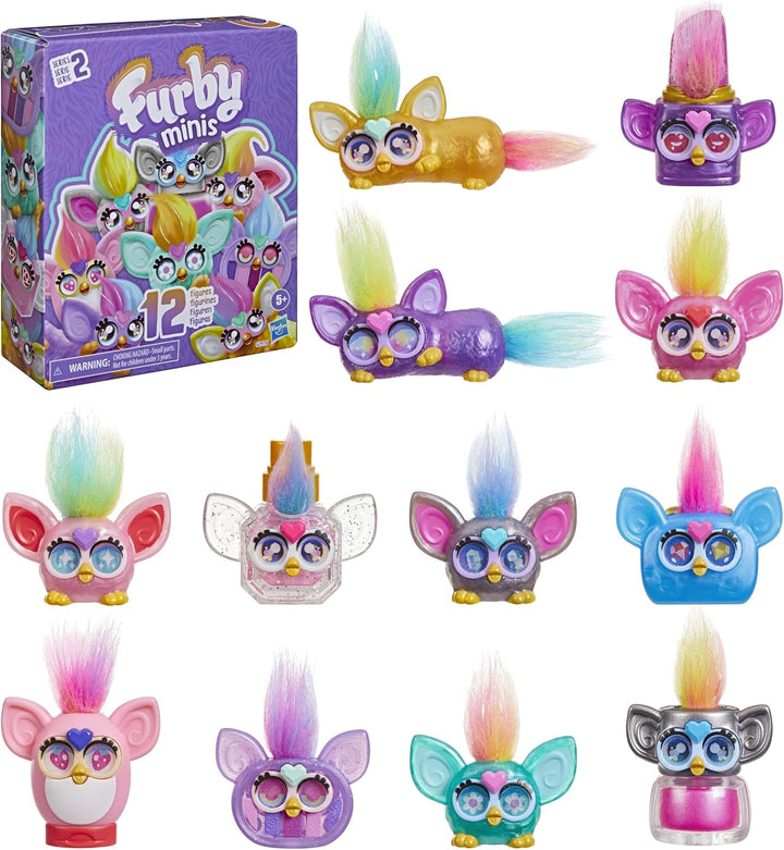 Furby Minis Fashion Theme - Paquete múltiple de 12 figuras