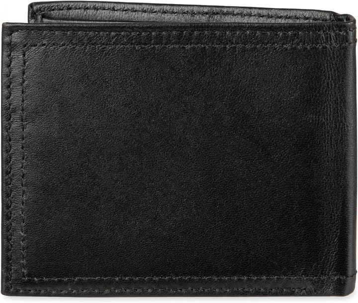 Dockers Mens piel Capacidad extra Slimfold Bifold Wallet