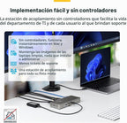 StarTech Base USB 4 sin controlador, doble 4K 144Hz para Mac y Windows, 100