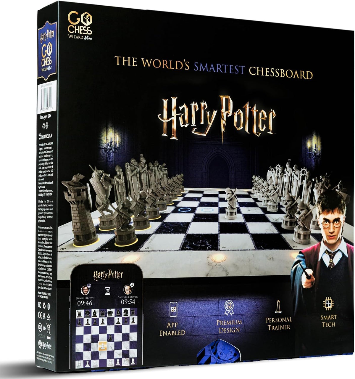 Harry Potter Chess Set Smart Electronic Board Game. Wizards Chess con App