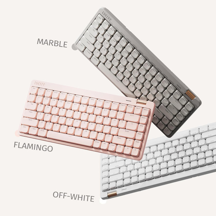 Flow Lite - Teclado mecánico de perfil bajo de 100 teclas, teclado...