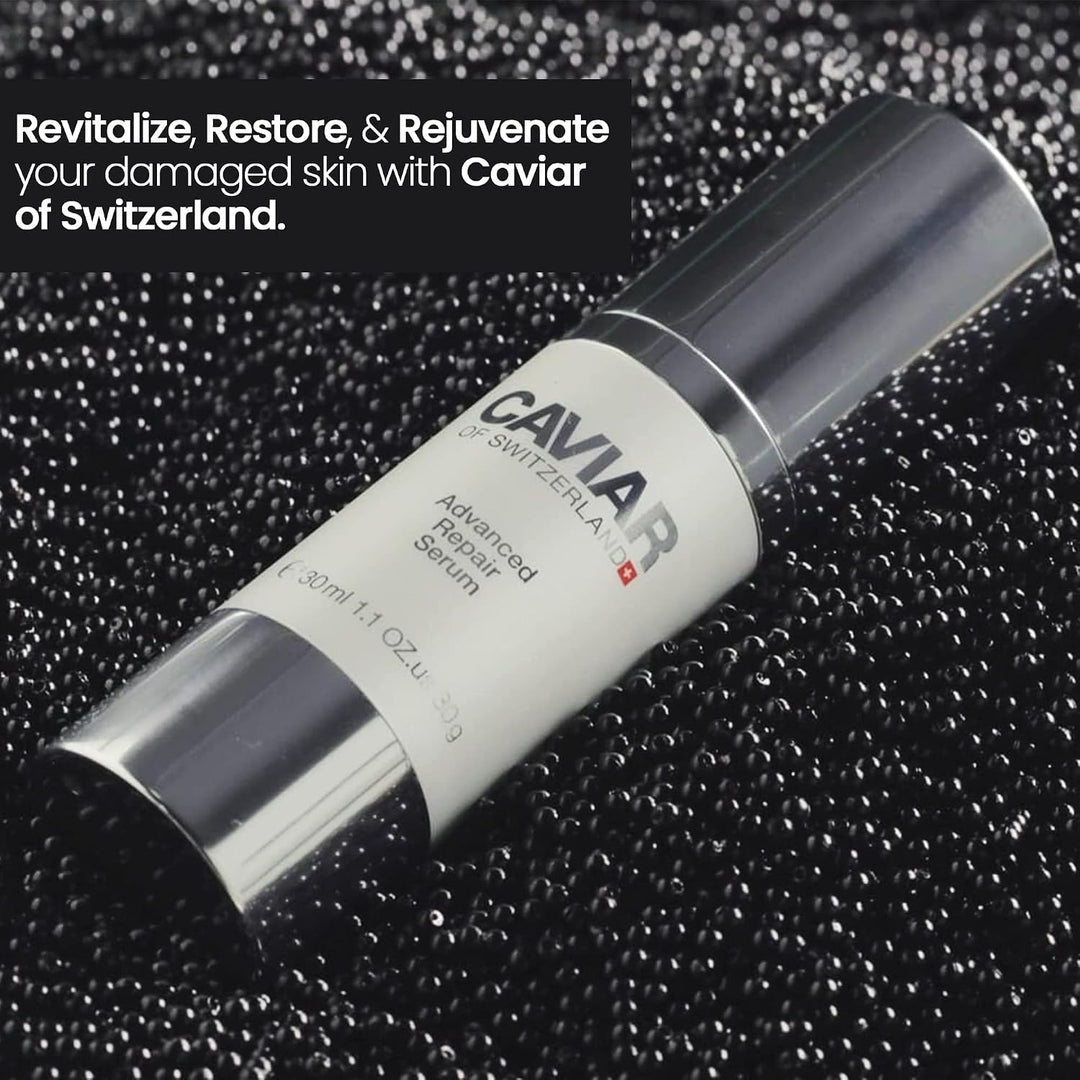 Suero facial de extracto hidratante de caviar \u2013 Suero de repar...