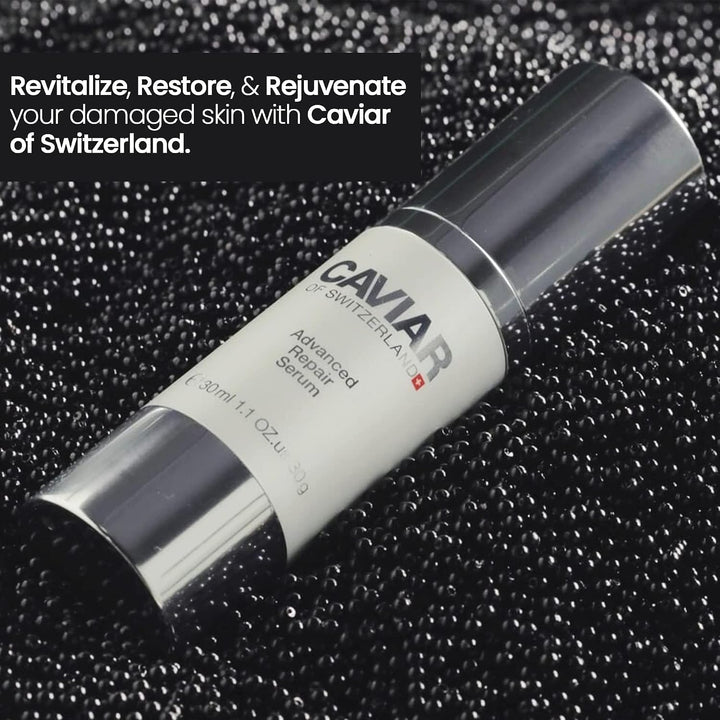 Suero facial de extracto hidratante de caviar \u2013 Suero de repar...