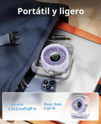 KIMMOO Ventilador de escritorio USB, ventilador de mesa silencioso...