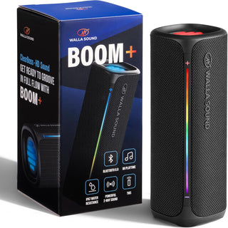 Walla Boom+ Altavoz Bluetooth portátil \u2013 Audio de alta potenci...