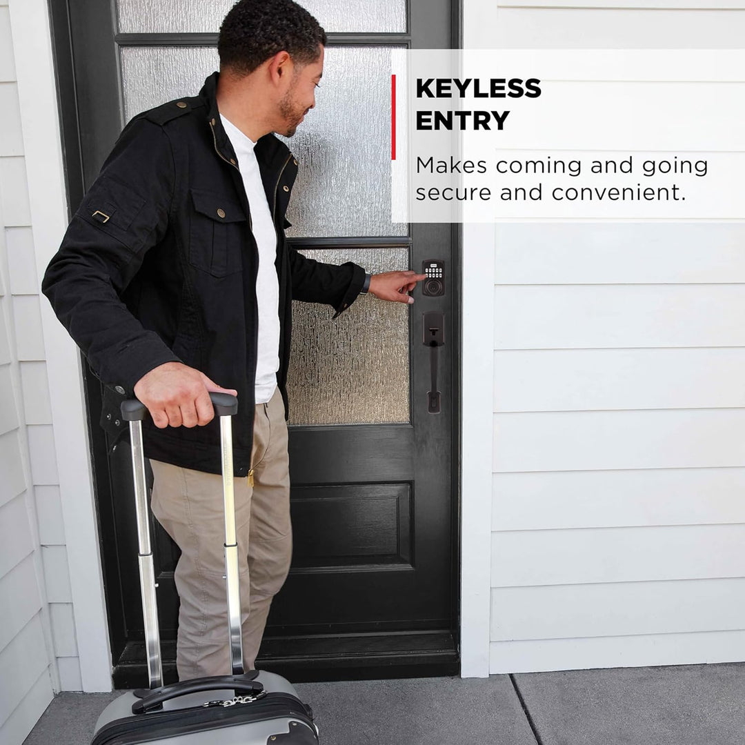Kwikset Powerbolt 250 - Cerradura electrónica de transición con tec...