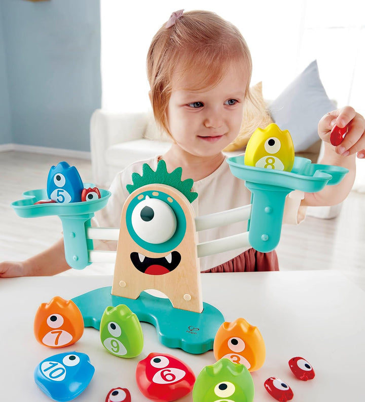 Hape Juguete de escala de monstruo de matemáticas | 22 piezas lindo...
