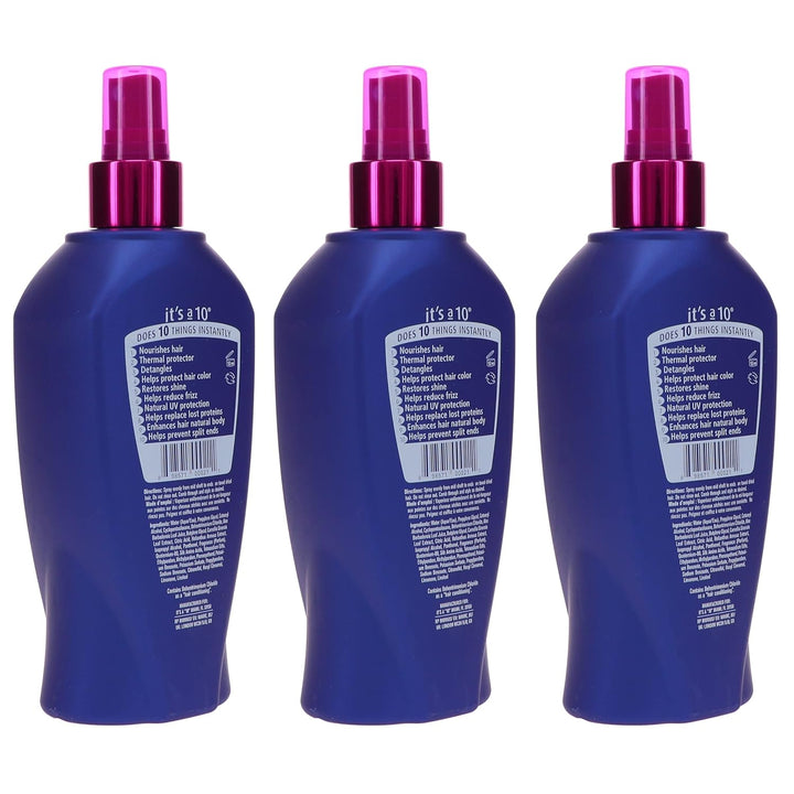 It's a 10 Haircare Miracle Leave-In producto, 10 onzas líquidas...