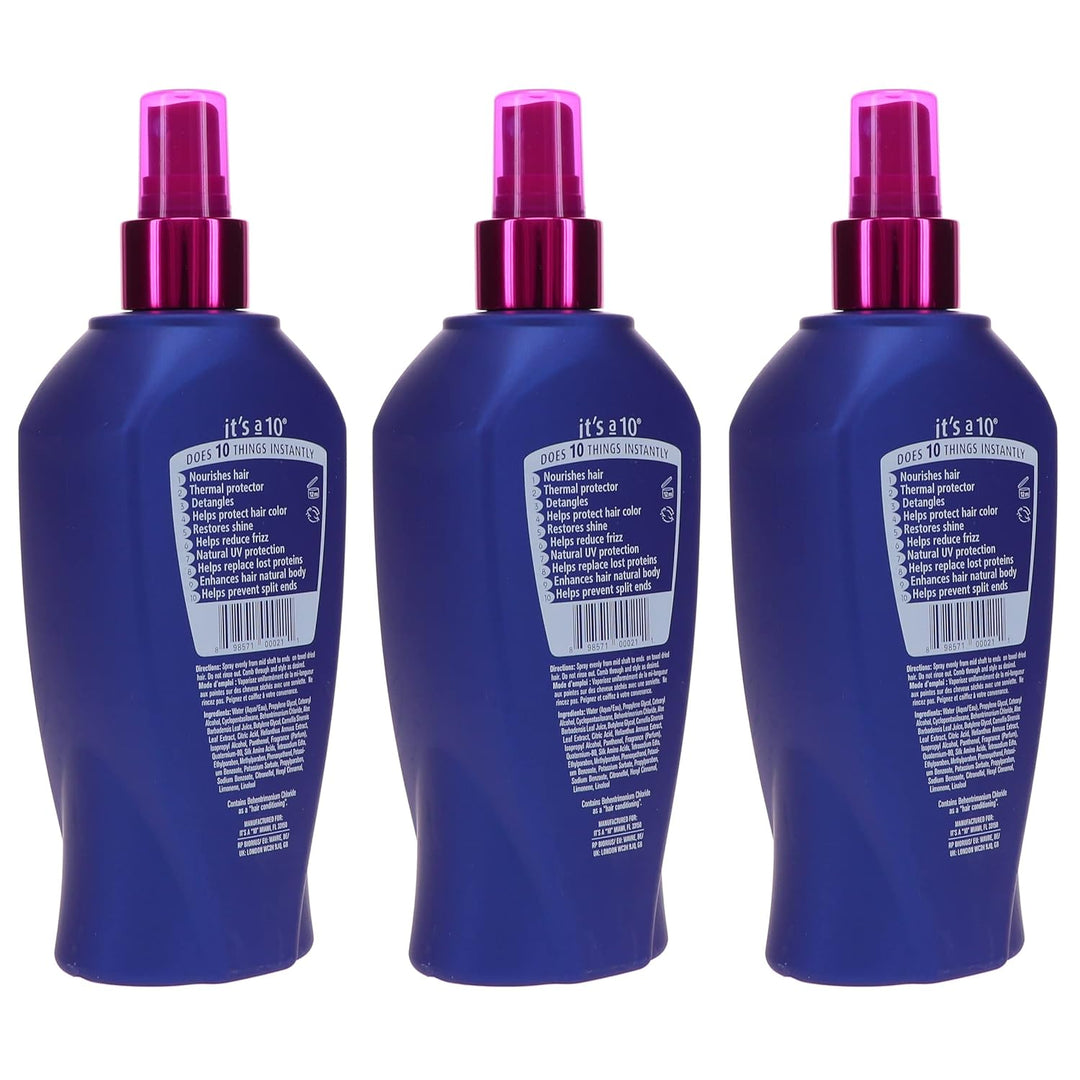 It's a 10 Haircare Miracle Leave-In producto, 10 onzas líquidas...