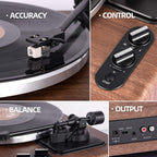 Tocadiscos de transmisión por correa de alta fidelidad 1 BY ONE con
