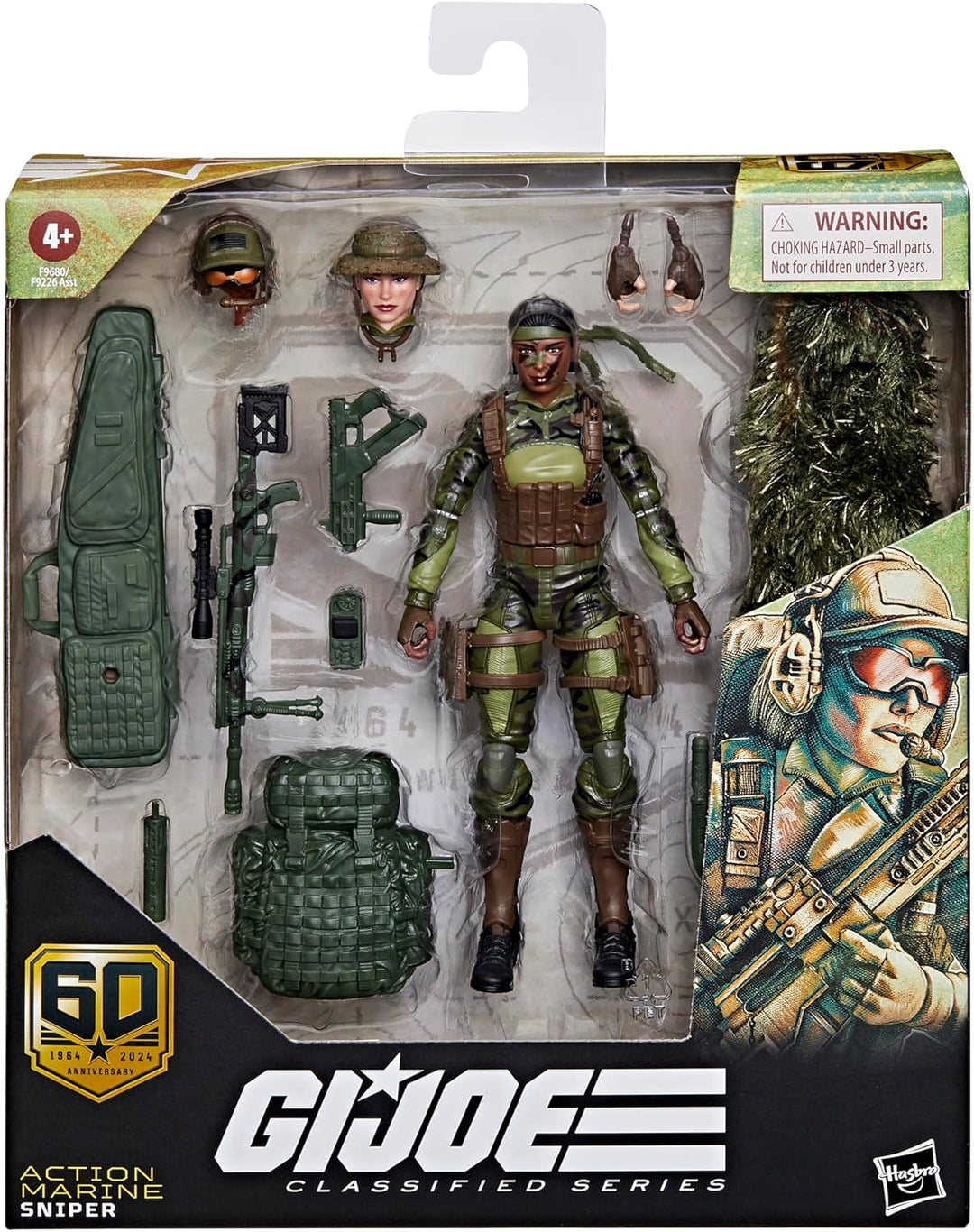 GI Joe Classified Series 60th Anniversary Action Marine -