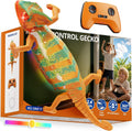 HYES Camaleón de escalada en pared, lagarto RC recargable con 5 colores