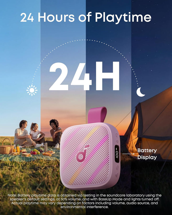 Soundcore Boom Go 3i - Altavoz Bluetooth portátil de Anker, sonido...