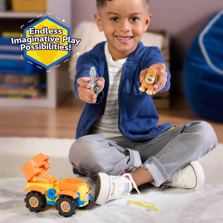 Just Play Disney Junior Pupstruction Tanks Dump Truck -