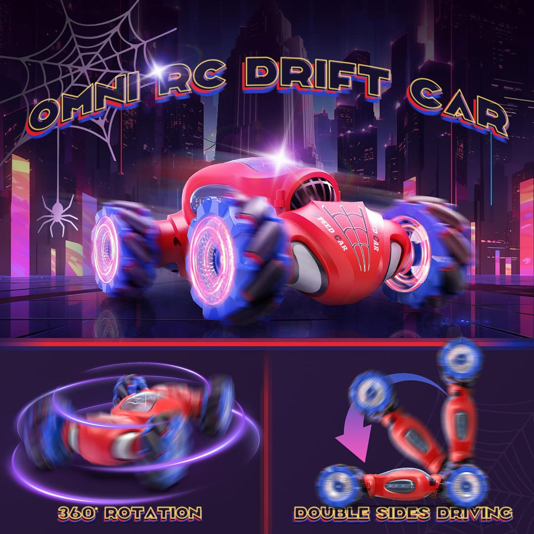 Dysaim Coche de Control Remoto de Araña, Juguetes de Coches RC Acro...